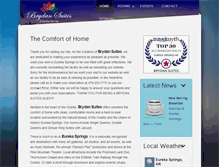 Tablet Screenshot of brydansuites.com